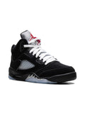 Jordan 5 metallic black